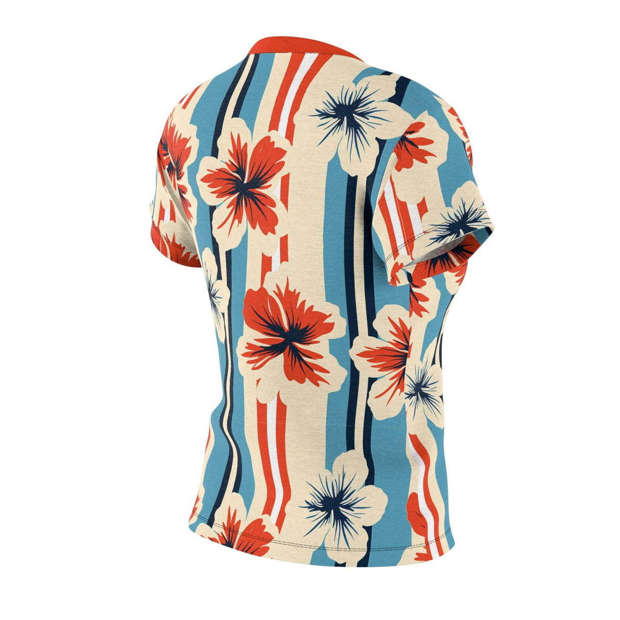 Heaven in Hibiscus - Womens Retro Shirt