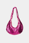 Disco Fame Sequin Disc Handbag