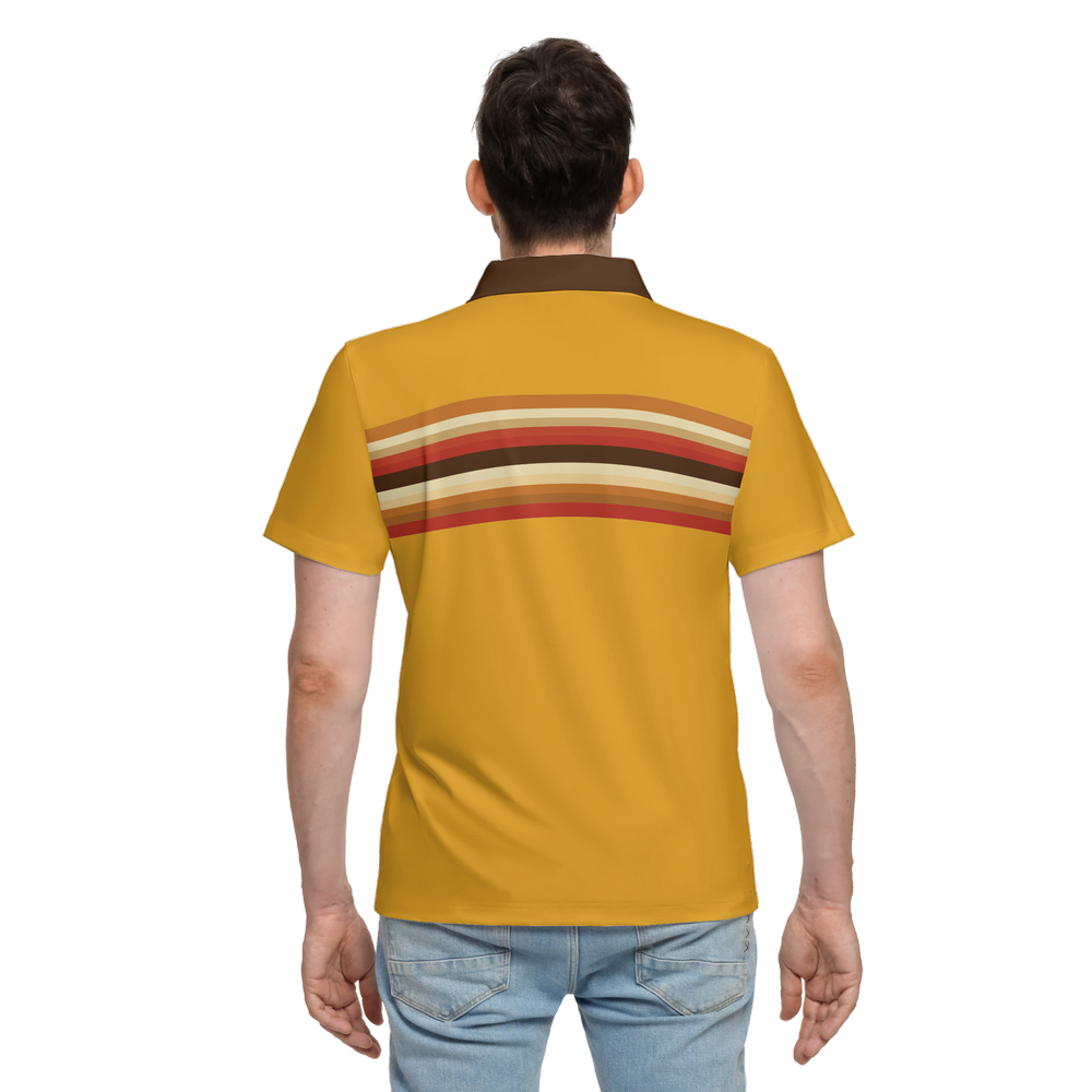 Golden Hour Retro Polo