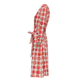 Pinot & Polka Wrap Dress