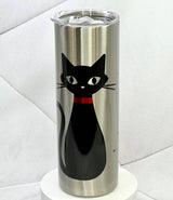 Atomic Bettie Cat Stainless Steel 20 oz Tumbler