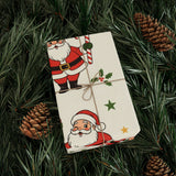 Festive Santa Themed Gift Wrapping Christmas Holiday
