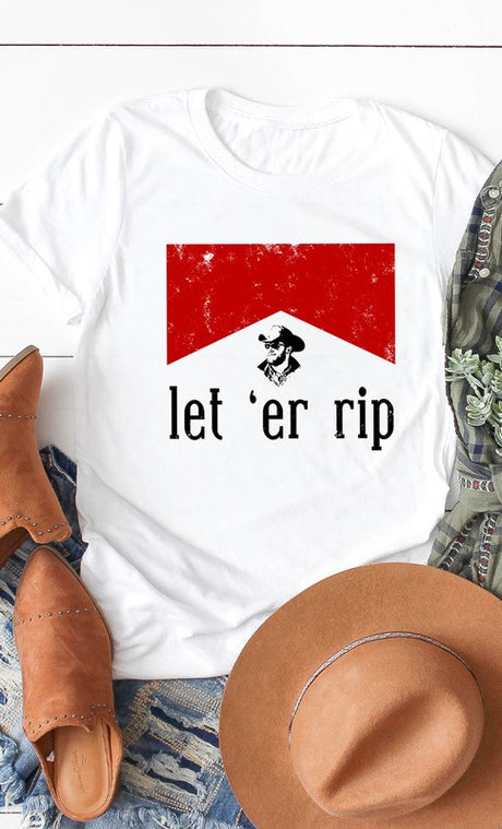 Let Er Rip Graphic Tee PLUS