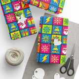 Festive Holiday Gift Wrapping Paper for Celebrations