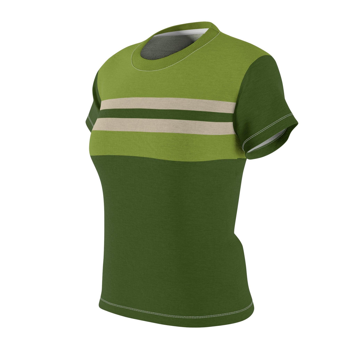 Vision in Army Green - Women's Retro Shirt