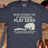 Bear Attack Tip Funny Retro T-Shirt