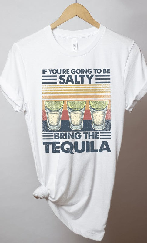 Vintage Salty Tequila Graphic Tee