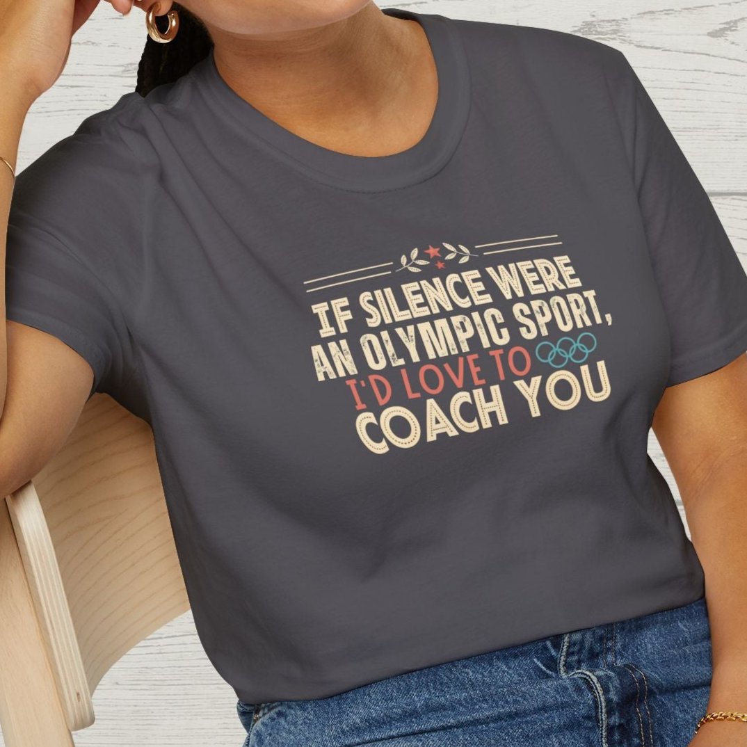 Silence Coach Sarcastic T-Shirt