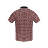 Crimson Dot Slim Fit Polo