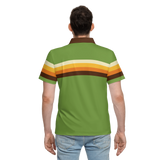 Lime Green Sunset Polo