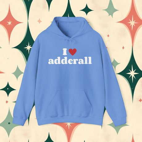 I Heart Adderall Unisex Heavy Blend™ Hooded Sweatshirt