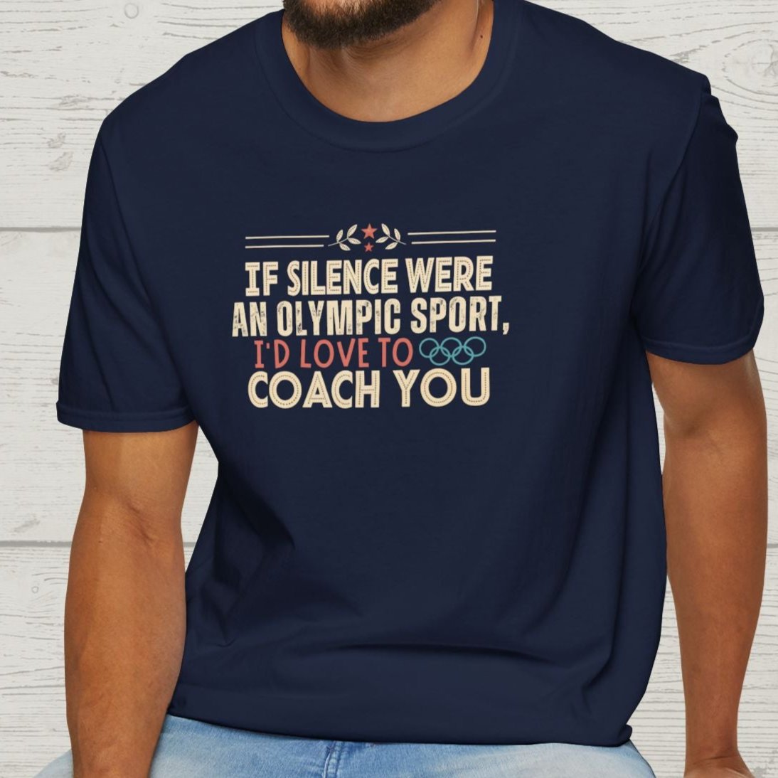 Silence Coach Sarcastic T-Shirt