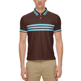 Skyline Stripes Slim Fit Polo