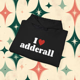 I Heart Adderall Unisex Heavy Blend™ Hooded Sweatshirt