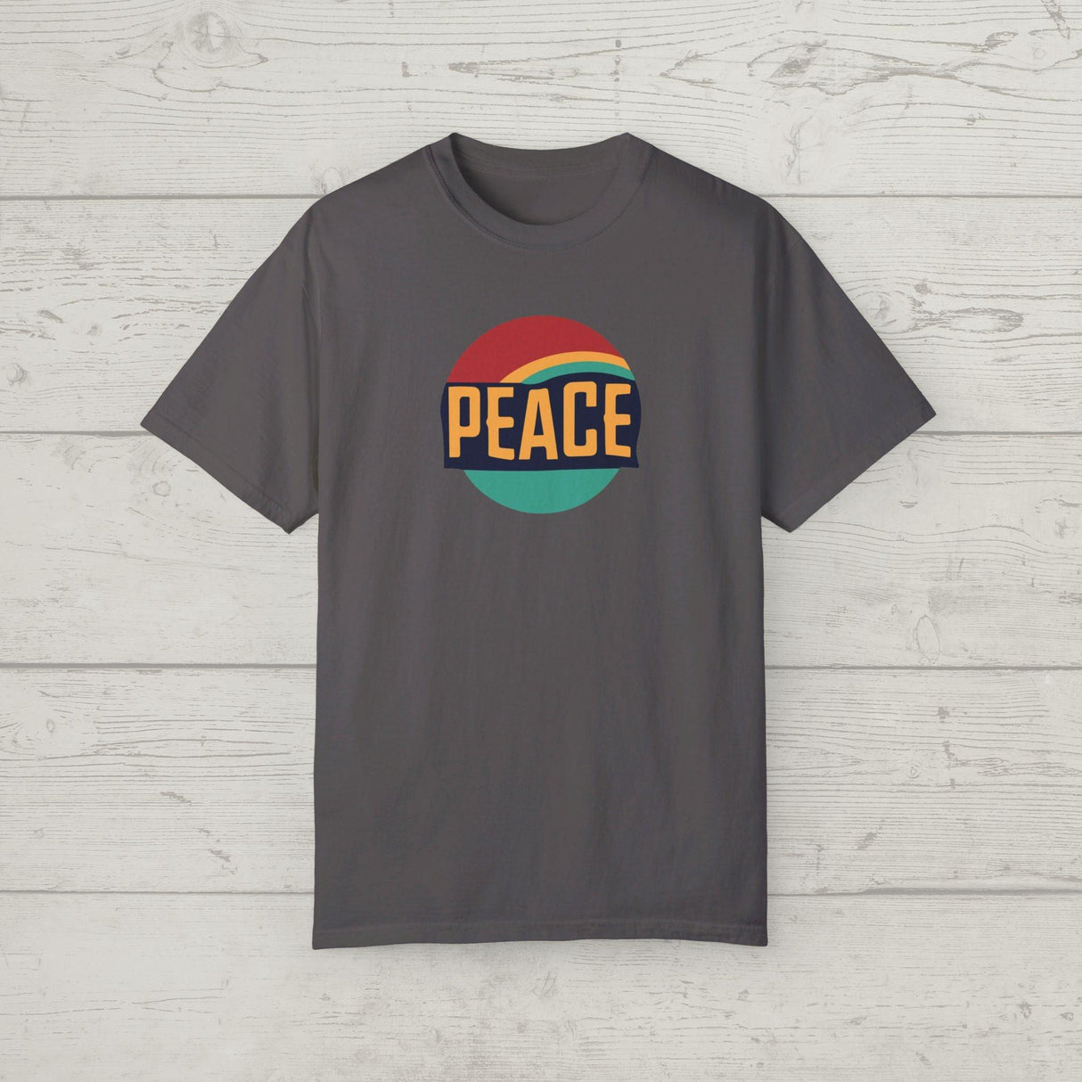 Retro Peace Logo - Retro Graphic T-Shirt