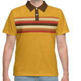 Golden Hour Retro Polo