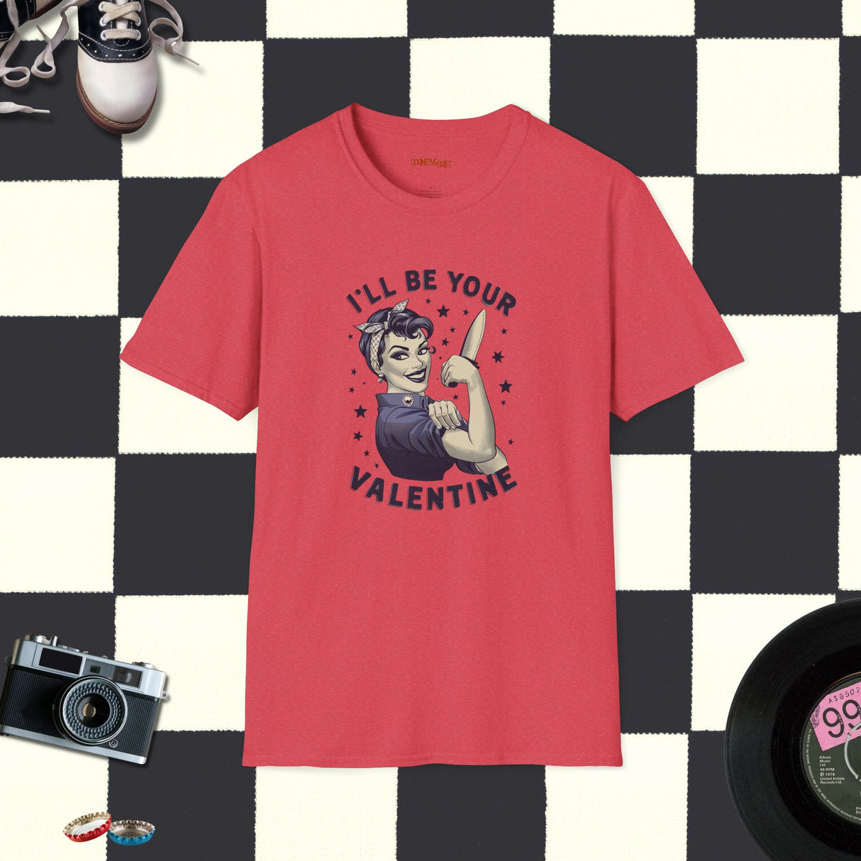 I’ll Be Your Valentine Retro T-Shirt