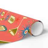 Retro Abstract Design Wrapping Paper product
