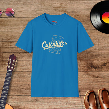 Calculator Wizard - Retro Graphic T-Shirt