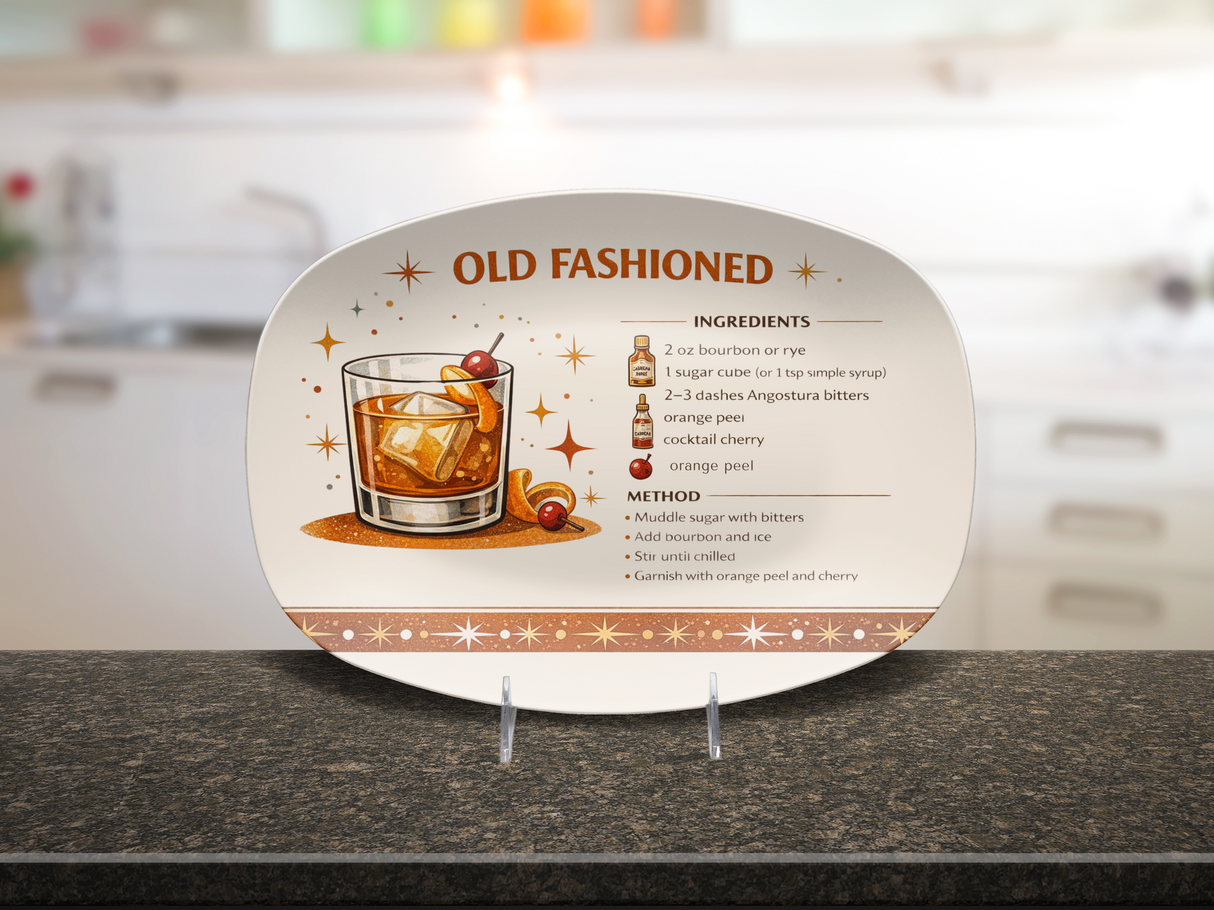 Cocktail Recipe Platters
