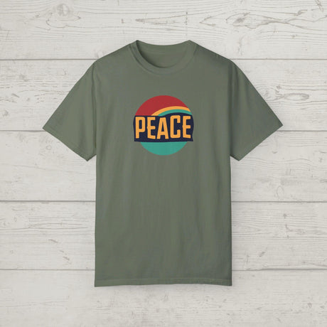 Retro Peace Logo - Retro Graphic T-Shirt