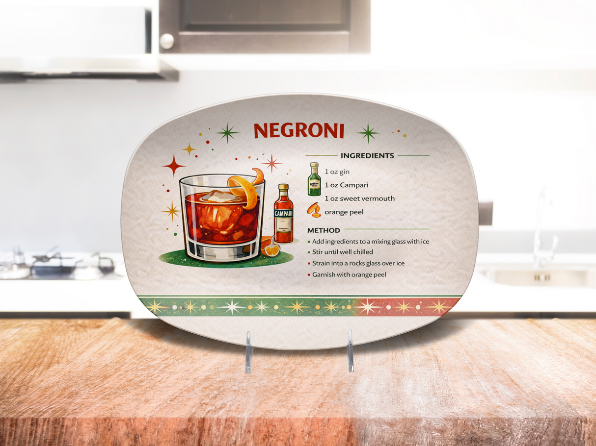 Cocktail Recipe Platters