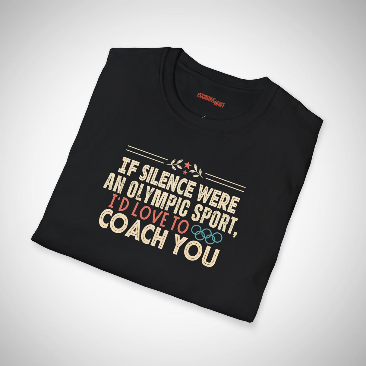 Silence Coach Sarcastic T-Shirt