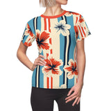 Heaven in Hibiscus - Womens Retro Shirt