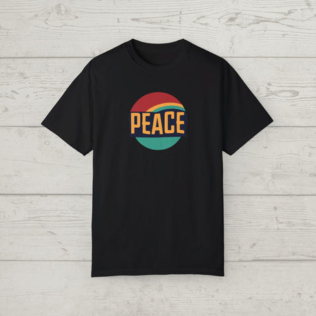 Retro Peace Logo - Retro Graphic T-Shirt