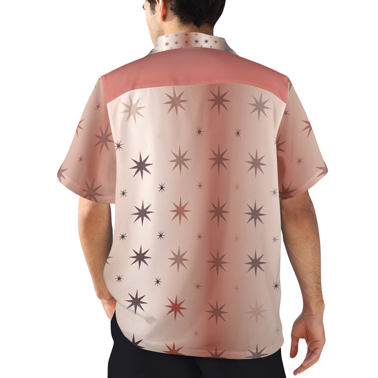 Atomic Starburst Lounger - Retro Button Up Shirt