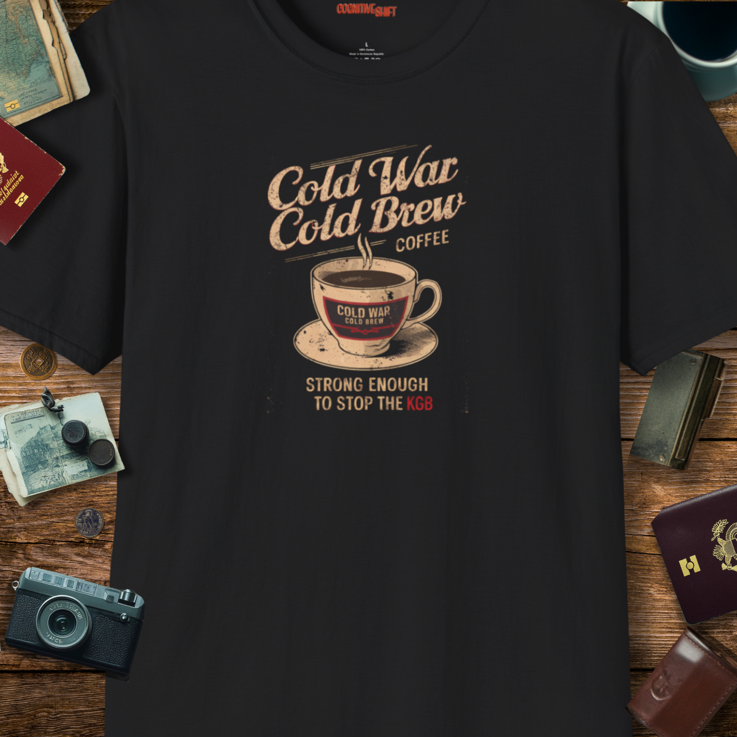 Cold War Cold Brew Graphic T-Shirt