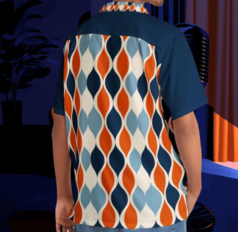 All Curves - Retro Button Up Shirt