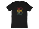 Disco Disco Disco Retro 70s Tee Black 2