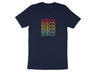 Disco Disco Disco Retro 70s Tee Navy Blue 2