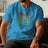 Disco Disco Disco Retro 70s Tee Tropical Blue