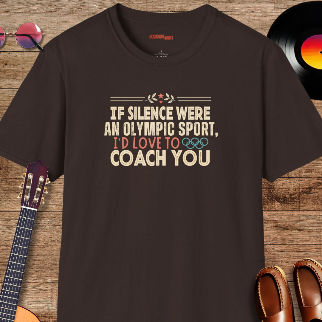 Silence Coach Sarcastic T-Shirt