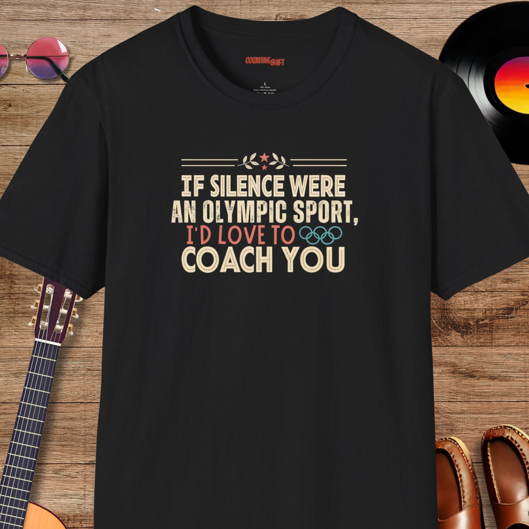 Silence Coach Sarcastic T-Shirt