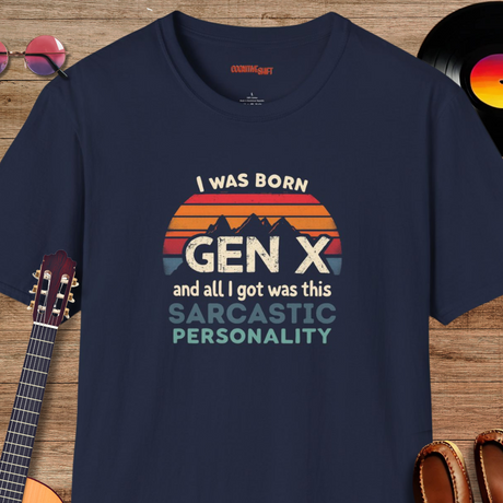 Sunset Gen X Sarcastic Personality T-Shirt