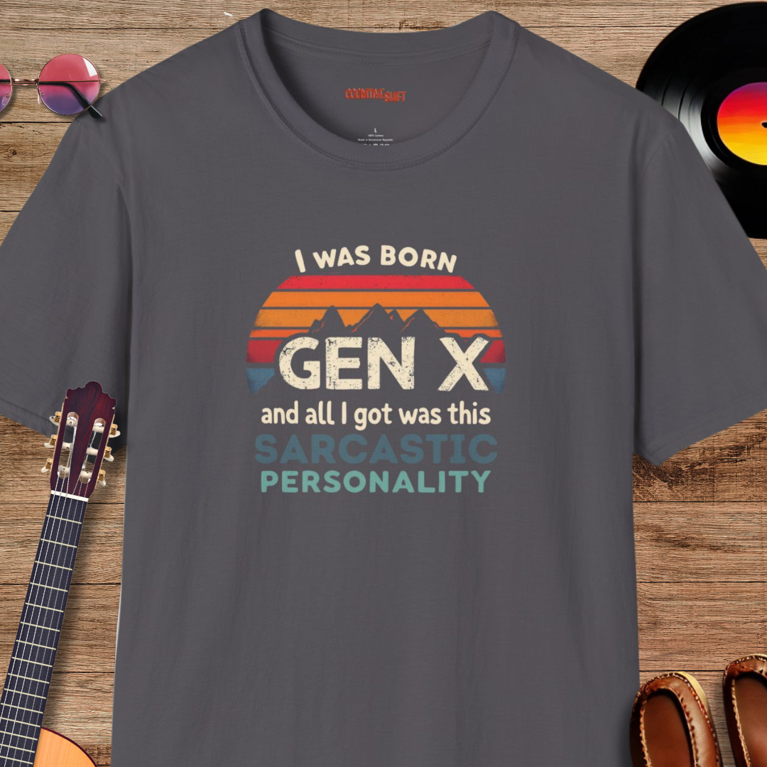 Sunset Gen X Sarcastic Personality T-Shirt