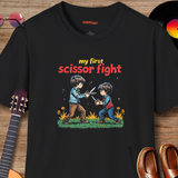 ✂️ "My First Scissor Fight" Retro T-Shirt