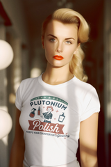 Plutonium Polish Retro Graphic T-Shirt