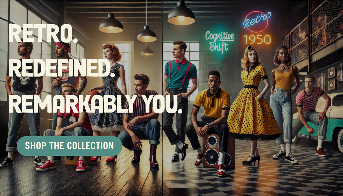 CognitiveShift | Retro Apparel & Home Decor with a Witty Twist ...