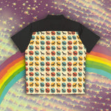 Unicorns! - Retro Button Up Shirt