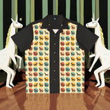 Unicorns! - Retro Button Up Shirt