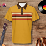 Golden Hour Retro Polo