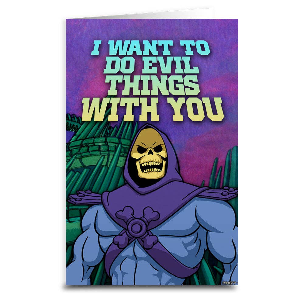 Skeletor "Evil Things" Everyday Card