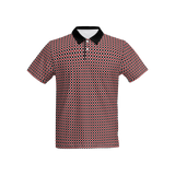 Crimson Dot Slim Fit Polo