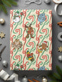 Festive Christmas Wrapping Paper with Fun Characters