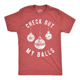 Check Out My Balls Funny Christmas T-Shirt