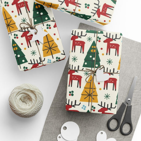 Festive Christmas Wrapping Paper for Gift Giving